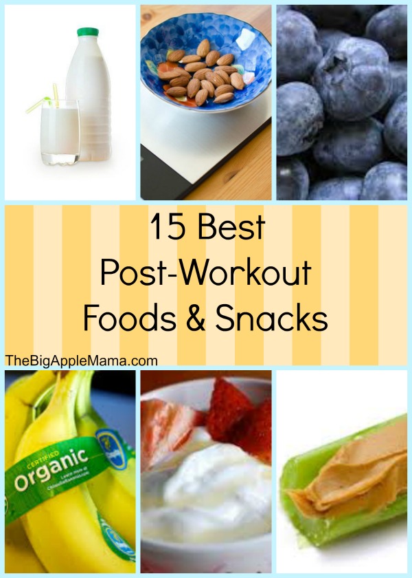 15 best post-workout foods and snacks