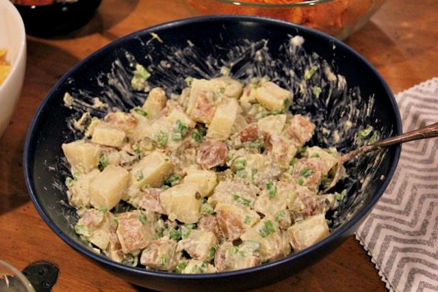 lemon potato salad