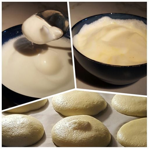 stiff egg whites
