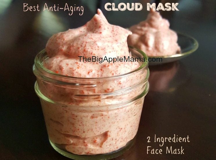Best anti-agind Cloud face mask and body scrub. 2 Ingredients