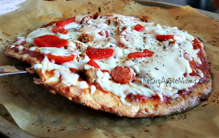best low carb pizza crust, no cauliflower involved