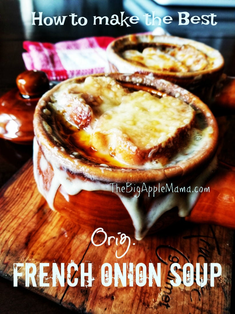 How to make the Best Gourmet-style French onion soup