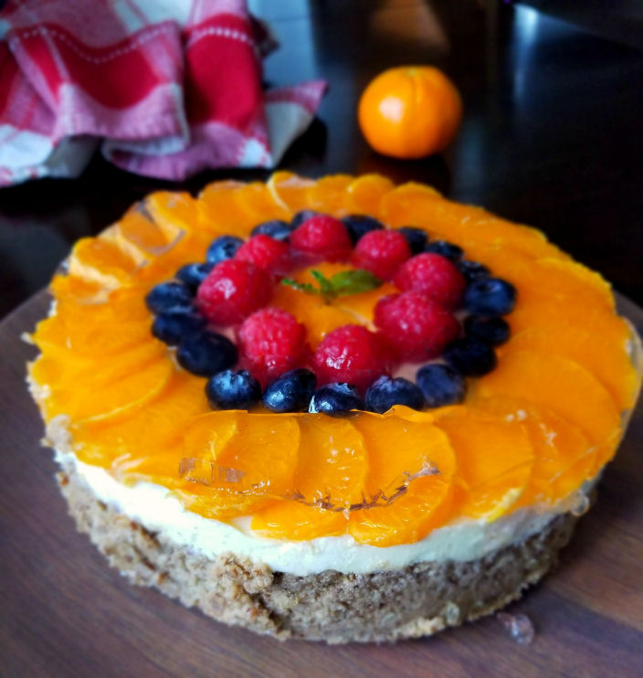 Low Carb Mandarin Cheesecake, Instant Pot