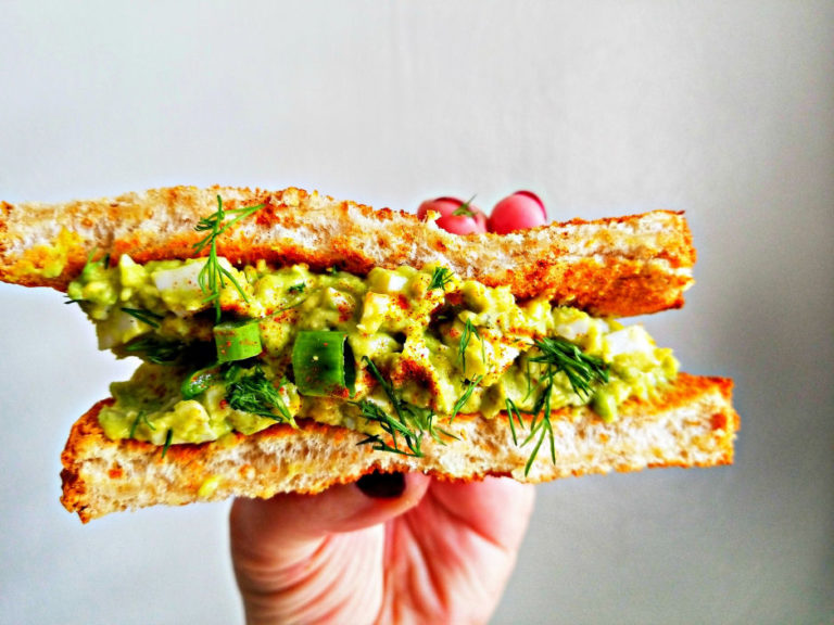 Eay Delicious Avocado Egg salad