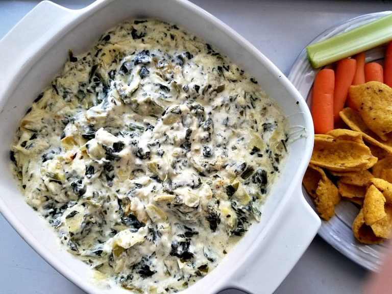 Instant Pot 3 minute spinach artichoke dip