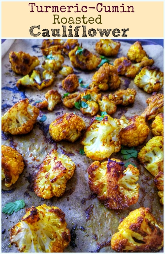 Turmeric-Cumin Roasted Cauliflower
