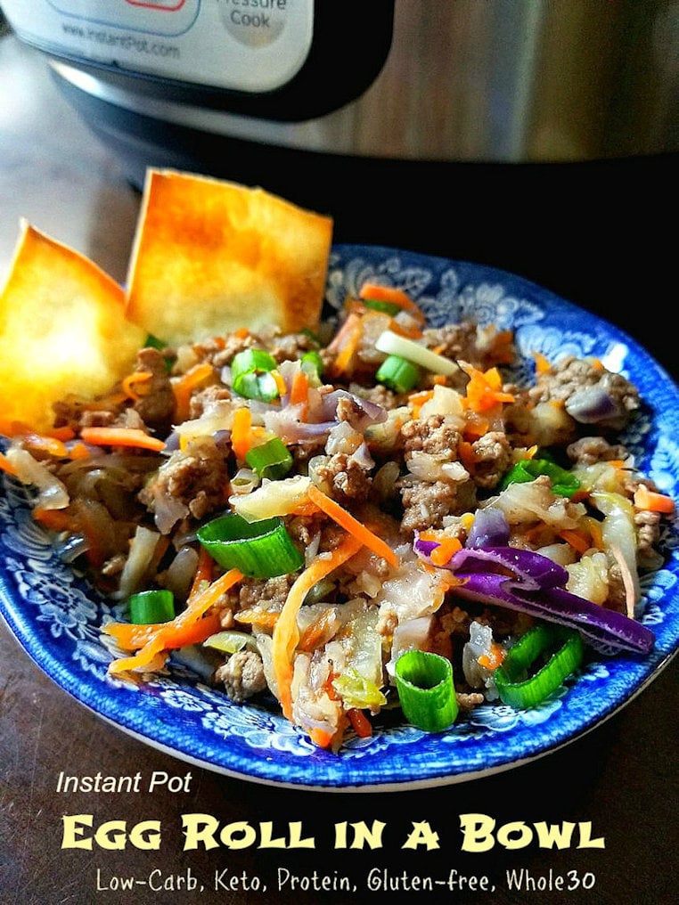 Instant pot Egg Roll in a Bowl