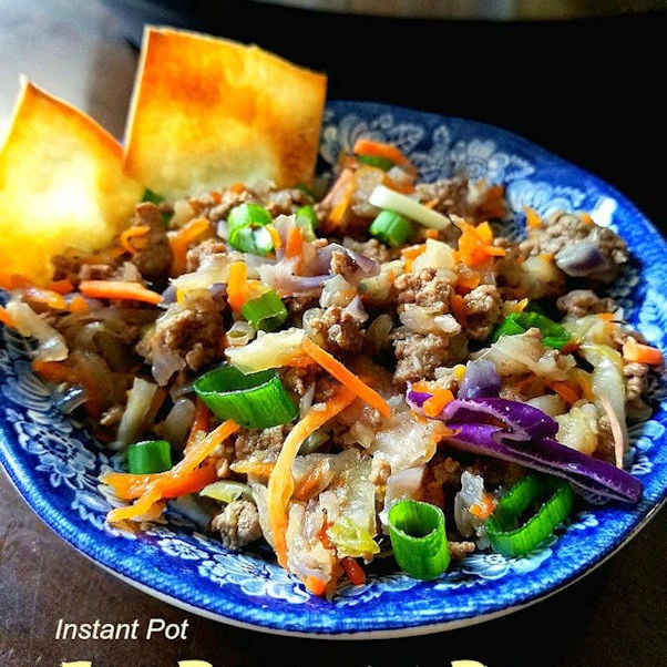 Instant Pot Egg Roll in a Bowl
