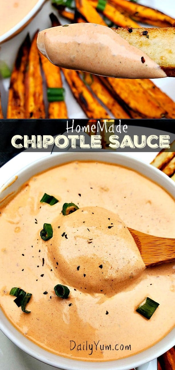 Homemade 5- Minute Chipotle Sauce or Dip