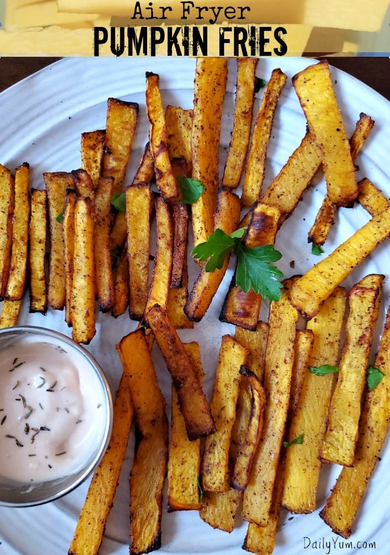 Air Fryer Pumpkin Fries