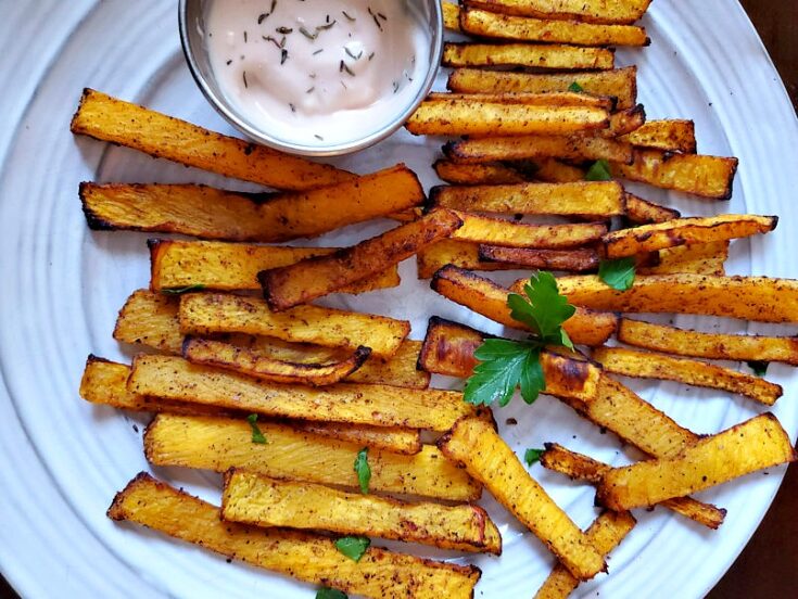 Crispy Air Fryer Pumpkin Fries recipe