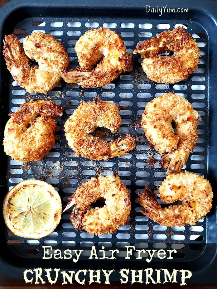 Crunchy Air fryer shrimp