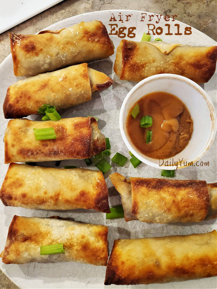Crispy Air Fryer Egg Rolls