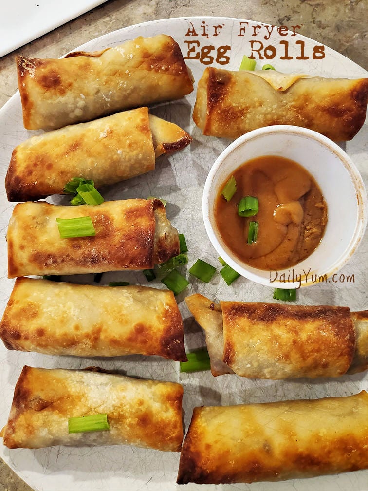 Crispy Air Fryer Egg Rolls