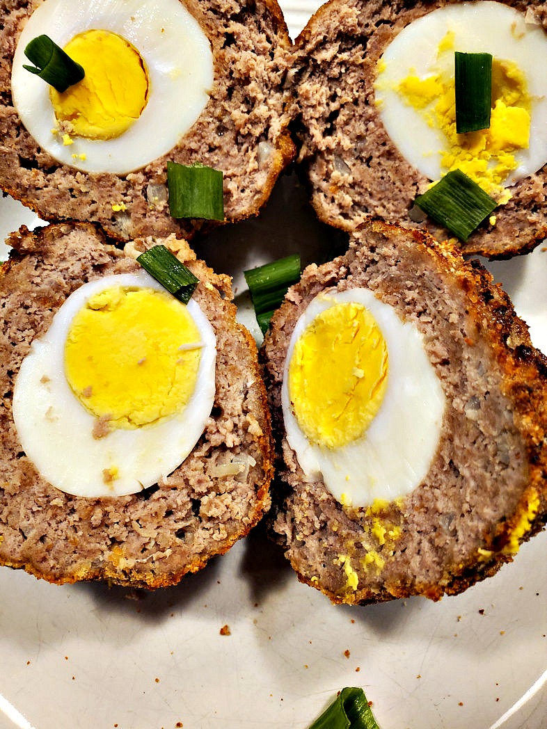 Fried scotch eggs recipe
