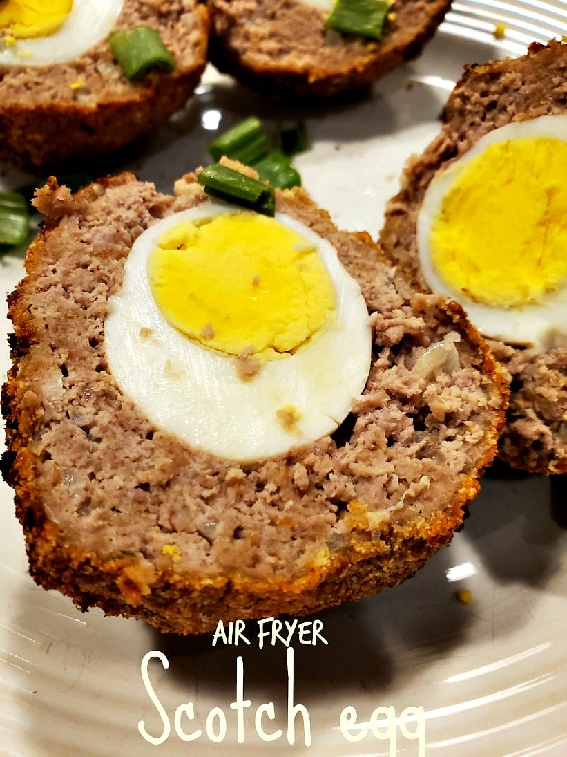Air fryer scotch eggs recipe