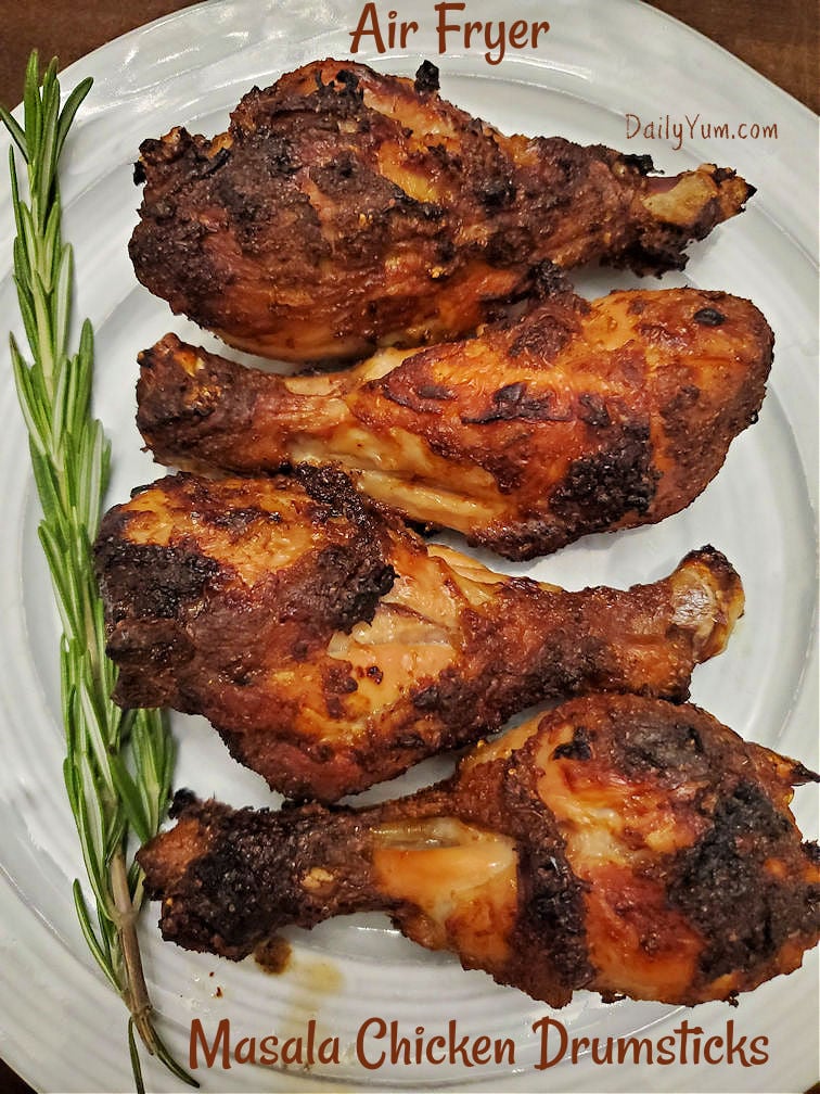 Air Fryer Masala Chicken Drumsticks