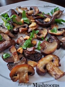 Air Fryer Mushrooms