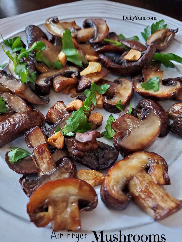Air Fryer Mushrooms