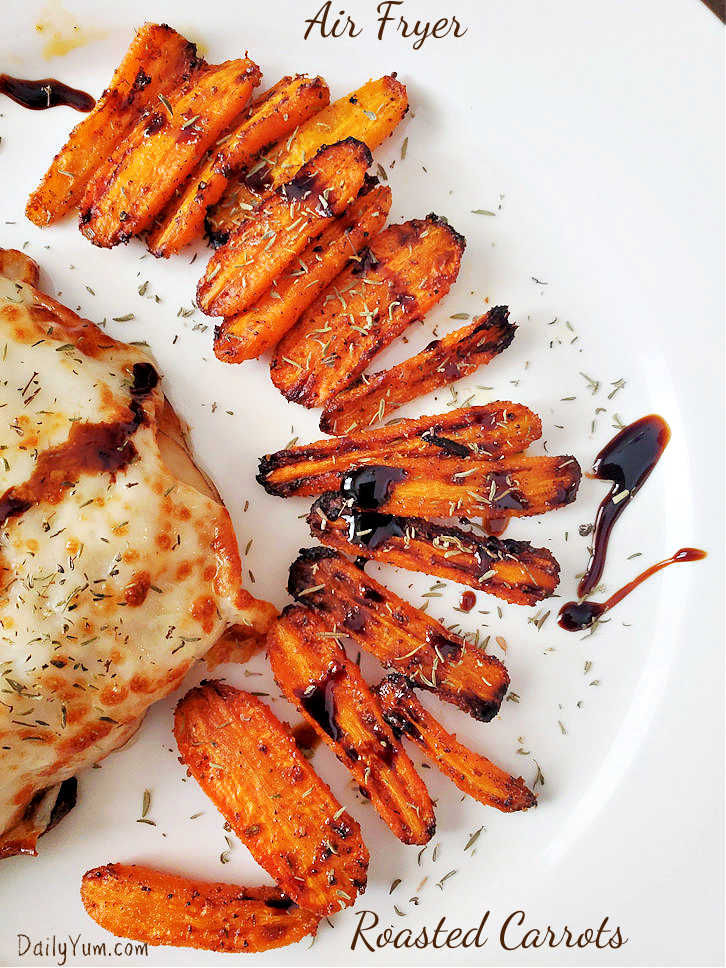 Air Fryer Roasted Carrots Fries
