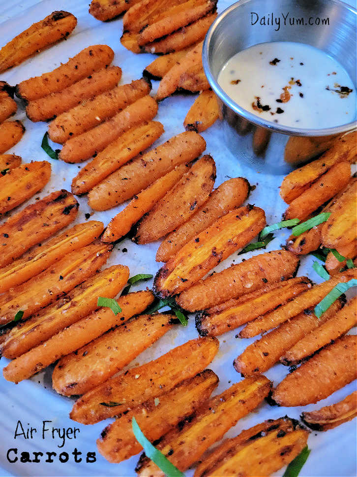 Air Fryer Roasted Carrots
