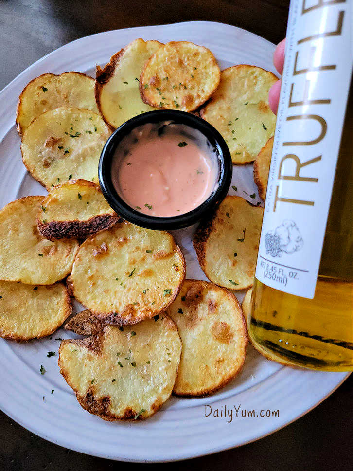 Air Fryer Truffle Potato chips, fries