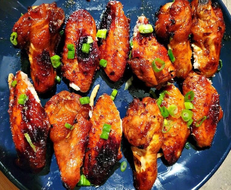 Air Fryer Smoky Chipotle BBQ Chicken Wings
