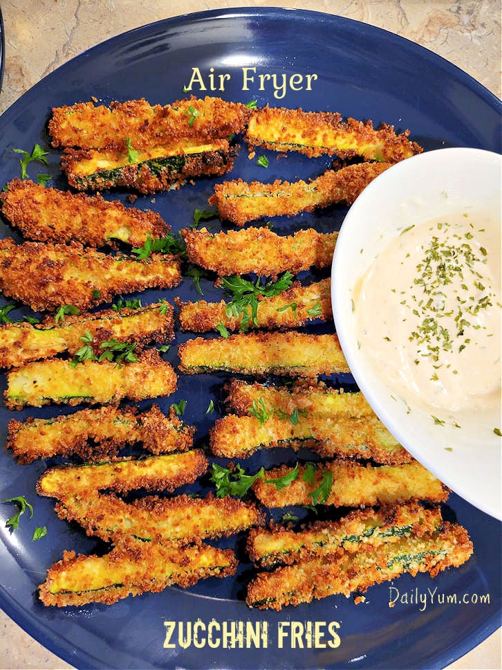 Air Fryer Crispy Zucchini Fries