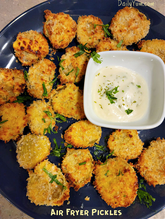 Air fryer pickles