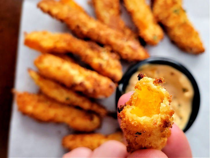 Crispy Butternut squash fries