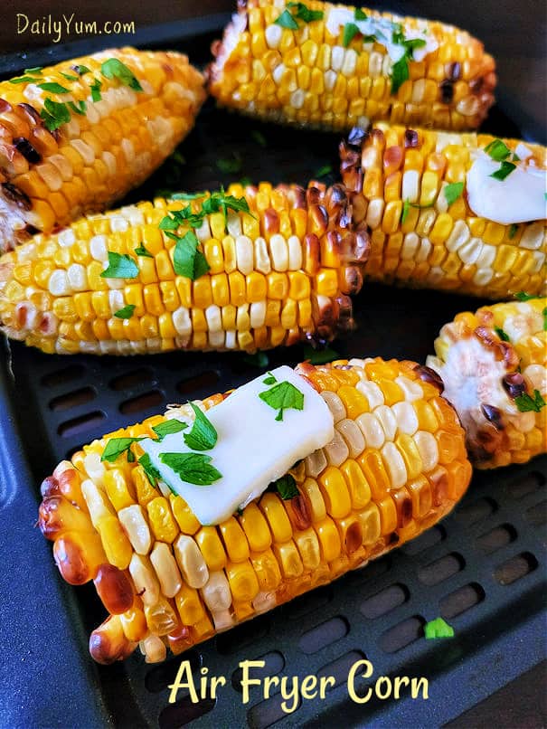 Air fryer corn on the cob
