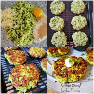 How to cook zucchini fritters in air fryer
