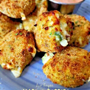 Air fryer Jalapeno poppers cheese balls