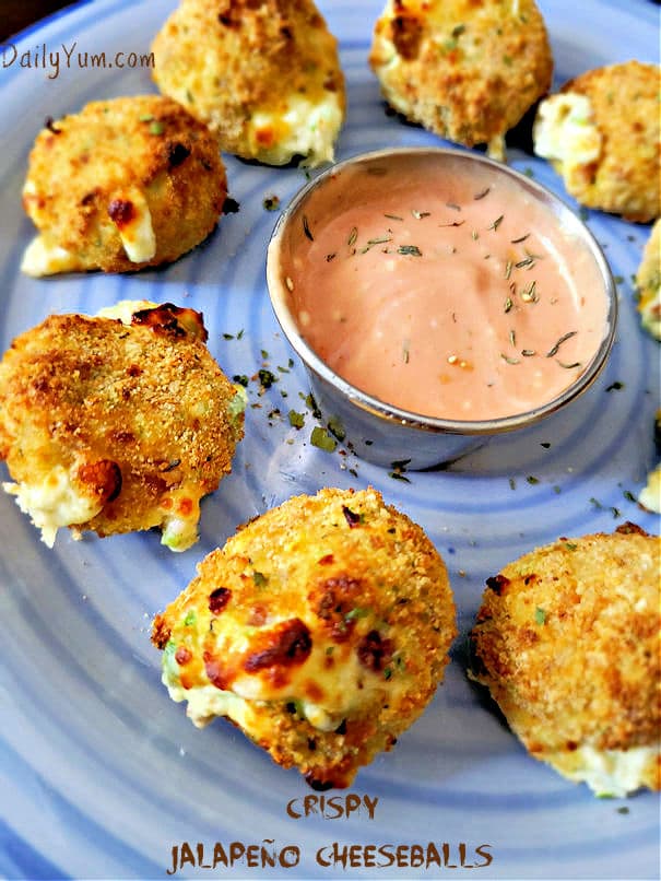 Fried jalapeno cheese balls recipe