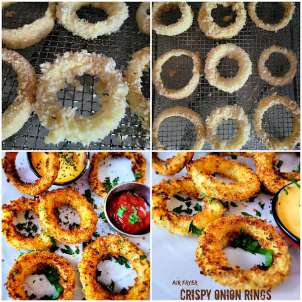 How to make onion rings in the air fryer
