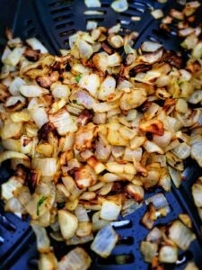 sautéing onions in Ninja air fryer