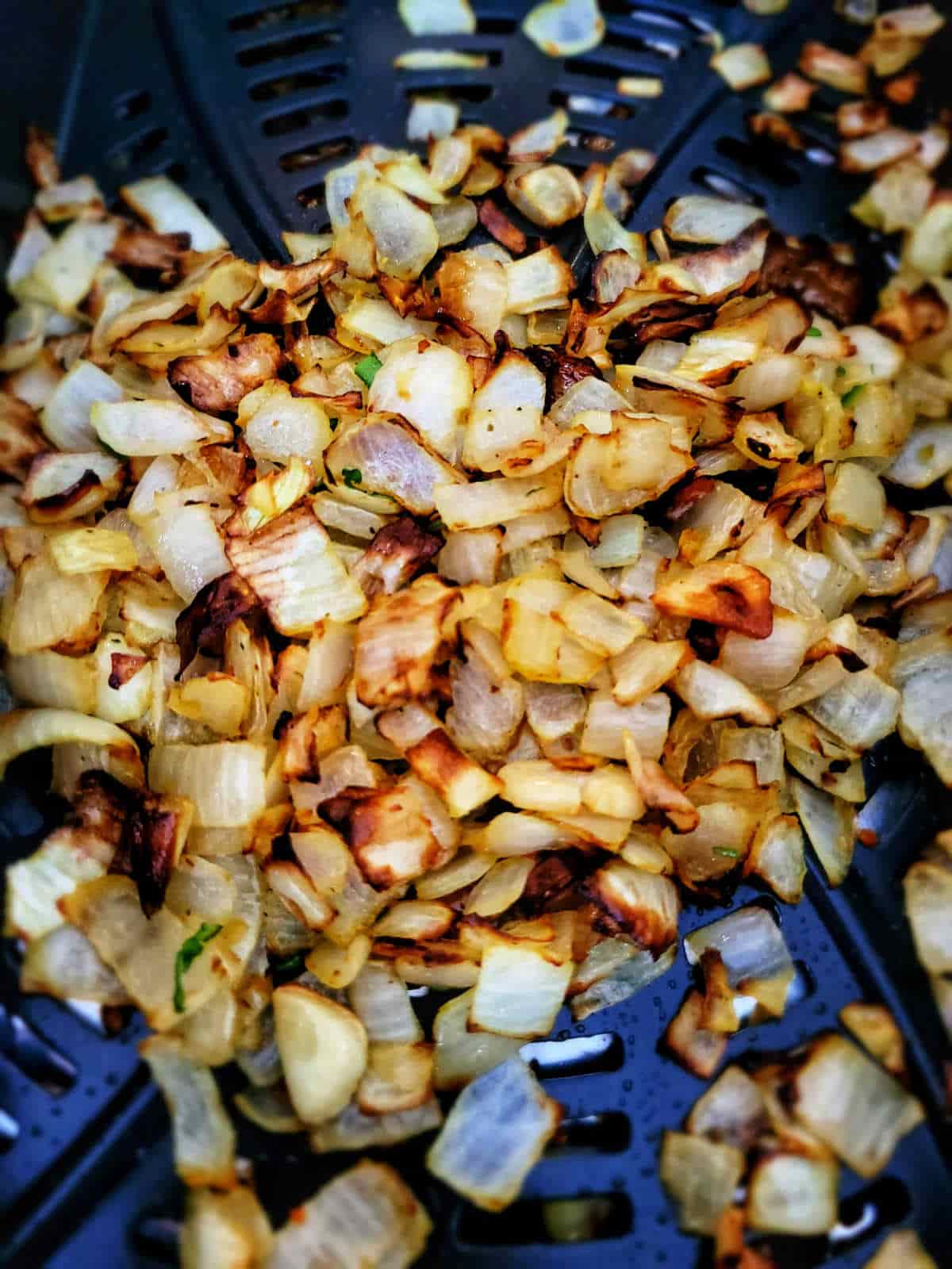 sautéing onions in Ninja air fryer