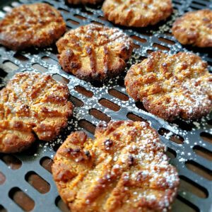 peanut butter cookies in air fryer