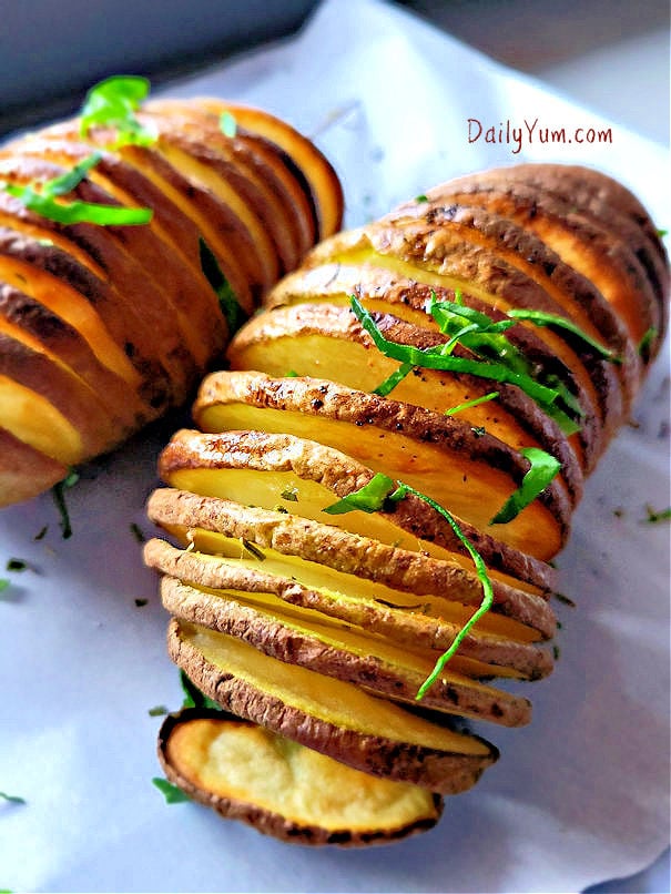 Hasselback Potatoes recipe