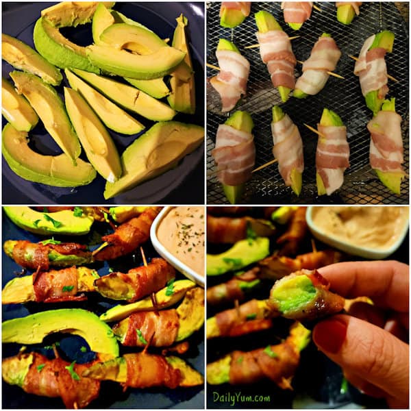 How to make crispy bacon avocado fries