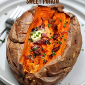 Air Fryer Baked Sweet Potatoes