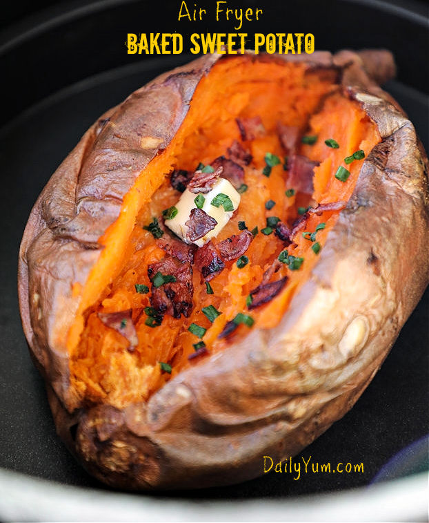 Baked Sweet Potato in the air fryer