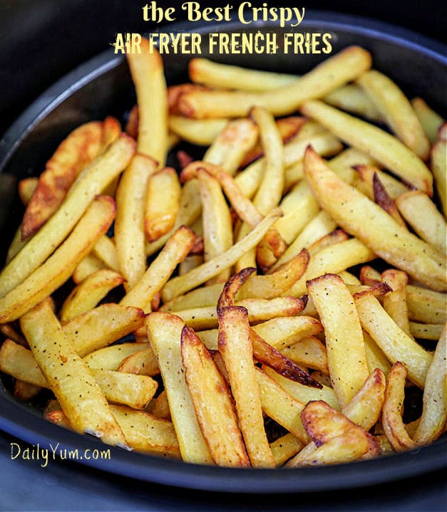 How to make crispy French fries in the air fryer