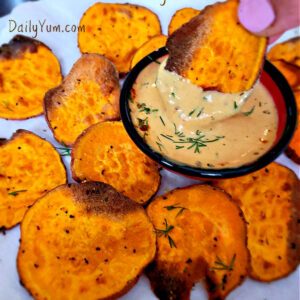 Air Fryer Sweet Potato Chips