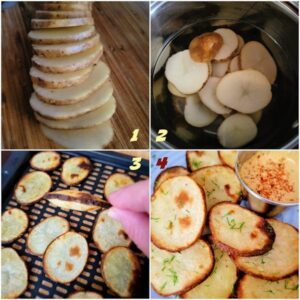 how to make salt vinegar potato chips