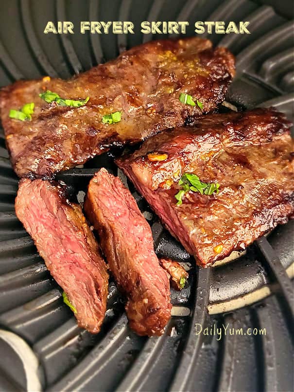 How to make skirt steak in the air fryer