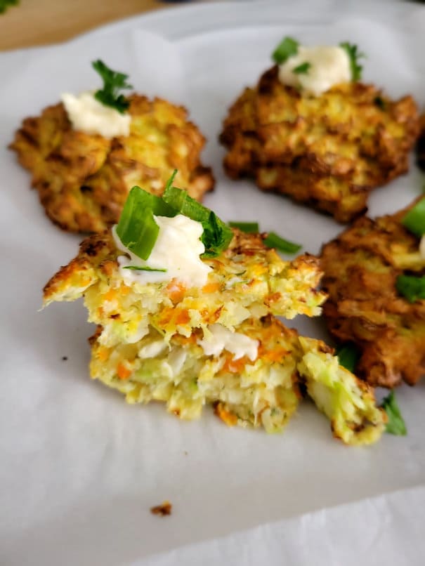 what does cabbage fritter taste like