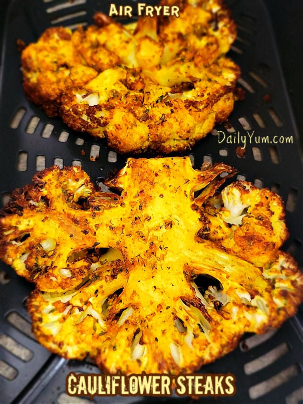 Crispy & Delicious: Air Fryer Cauliflower Steaks