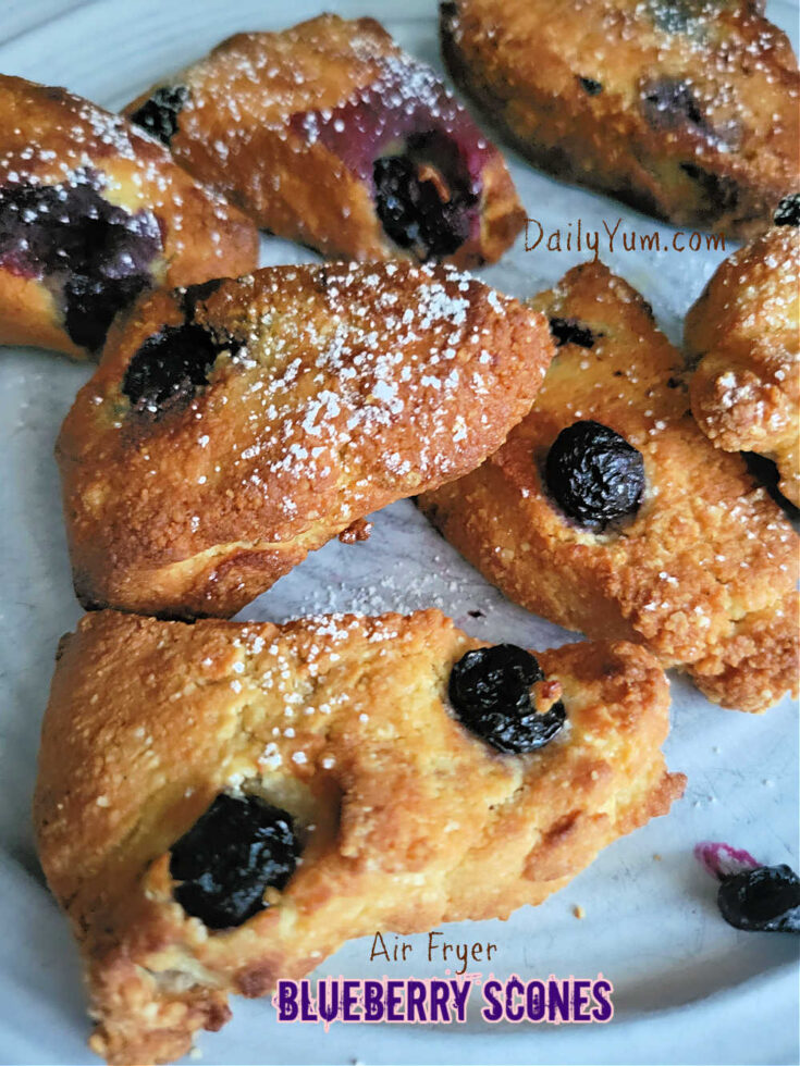 Keto Blueberry Scones