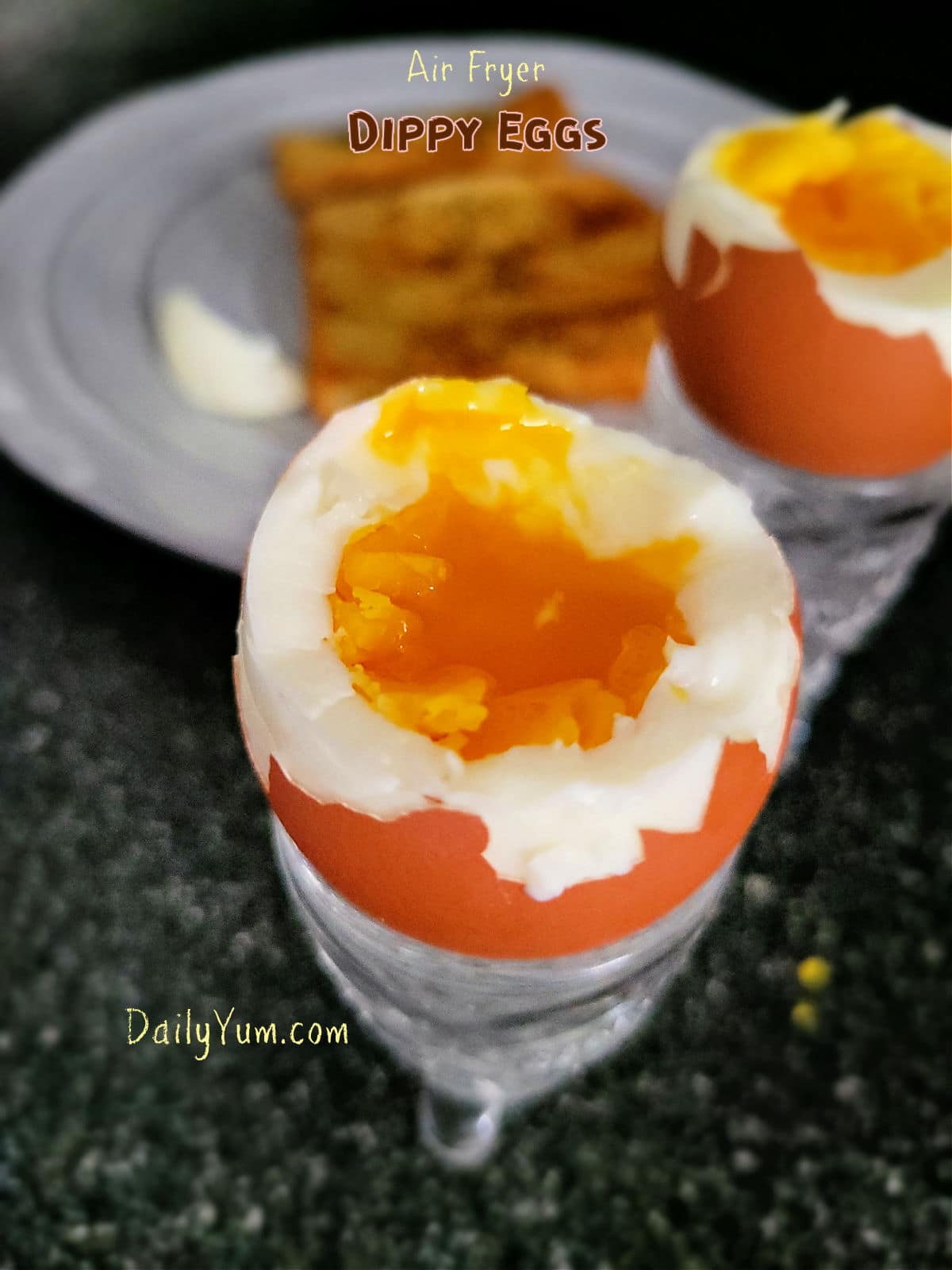 Soft-boiled egg with beautiful runny yolk